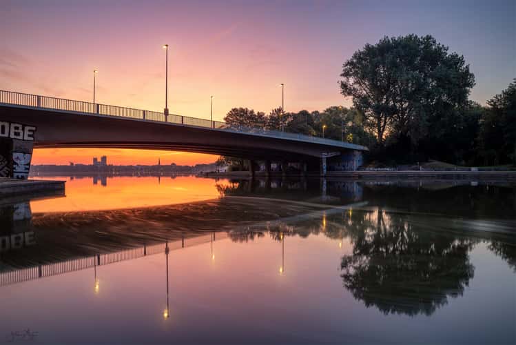 Kennedybridge, Hamburg