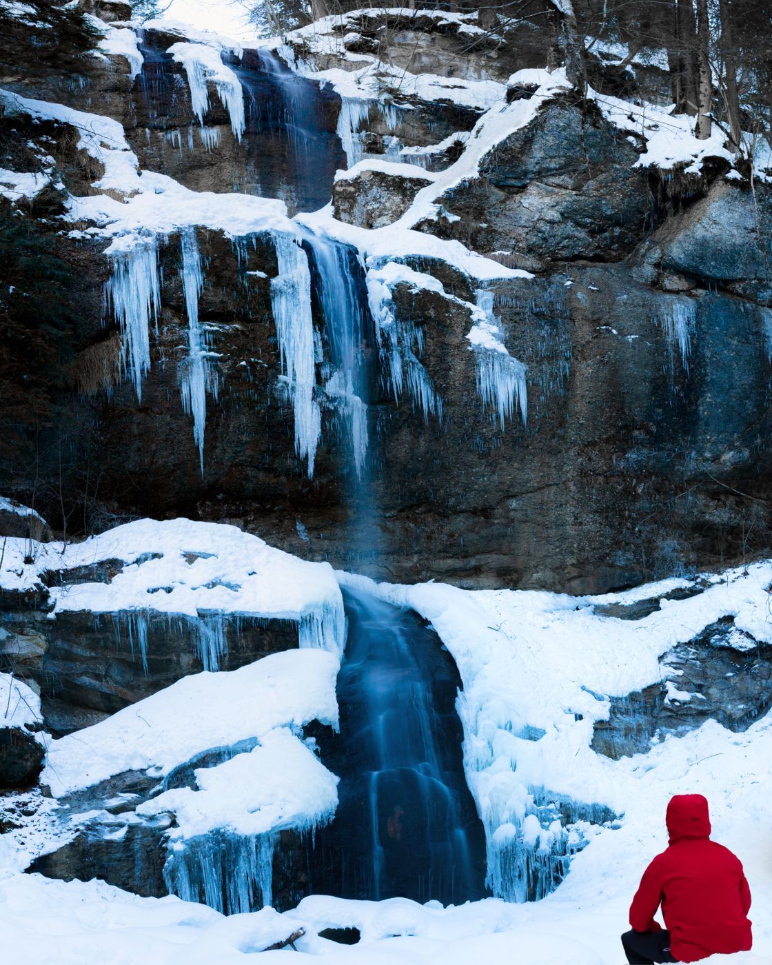 Lower Gschwender Waterfall, Germany