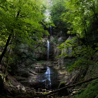 Lower Gschwender Waterfall, Germany