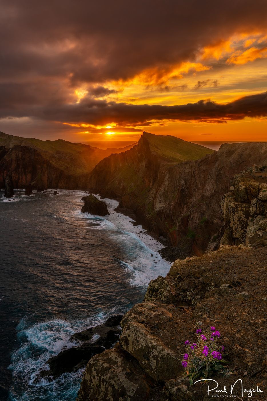 Madeira coastline, Portugal