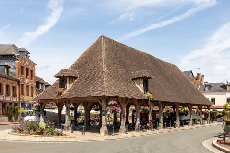 Markthalle in Lyons-la-Forêt