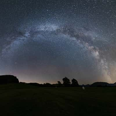 Meadow for Milky Way photography, Germany