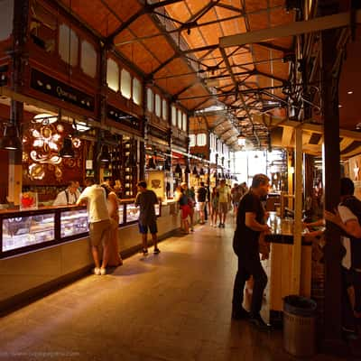 Mercado de San Miguel, Spain