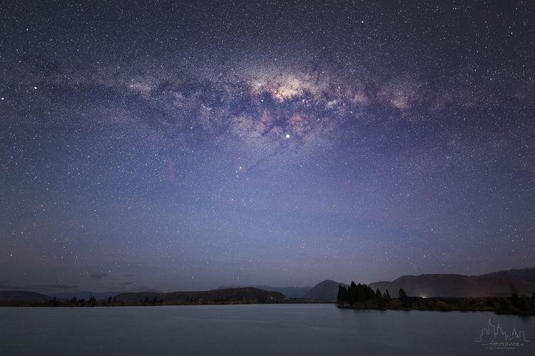 Milky way at Lake Ruataniwha, Ben Ohau, NZ
