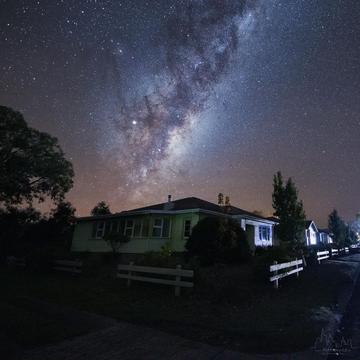 Milky Way in Tarraleah, Tasmania, Australia, Australia