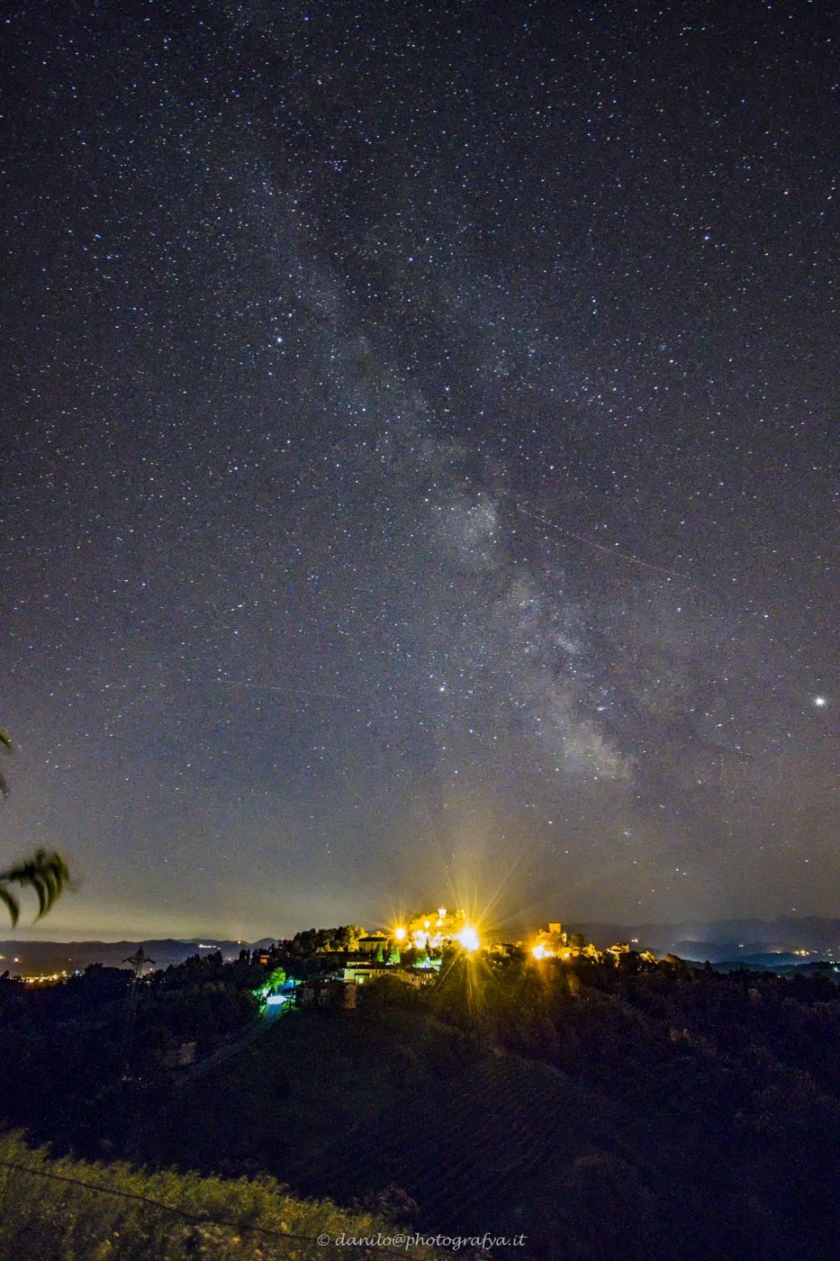 Milkyway from Cigliè, Italy
