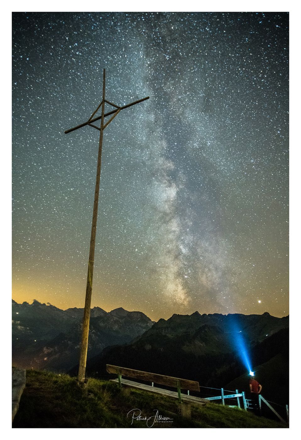 Milky Way Gummenalp, Switzerland