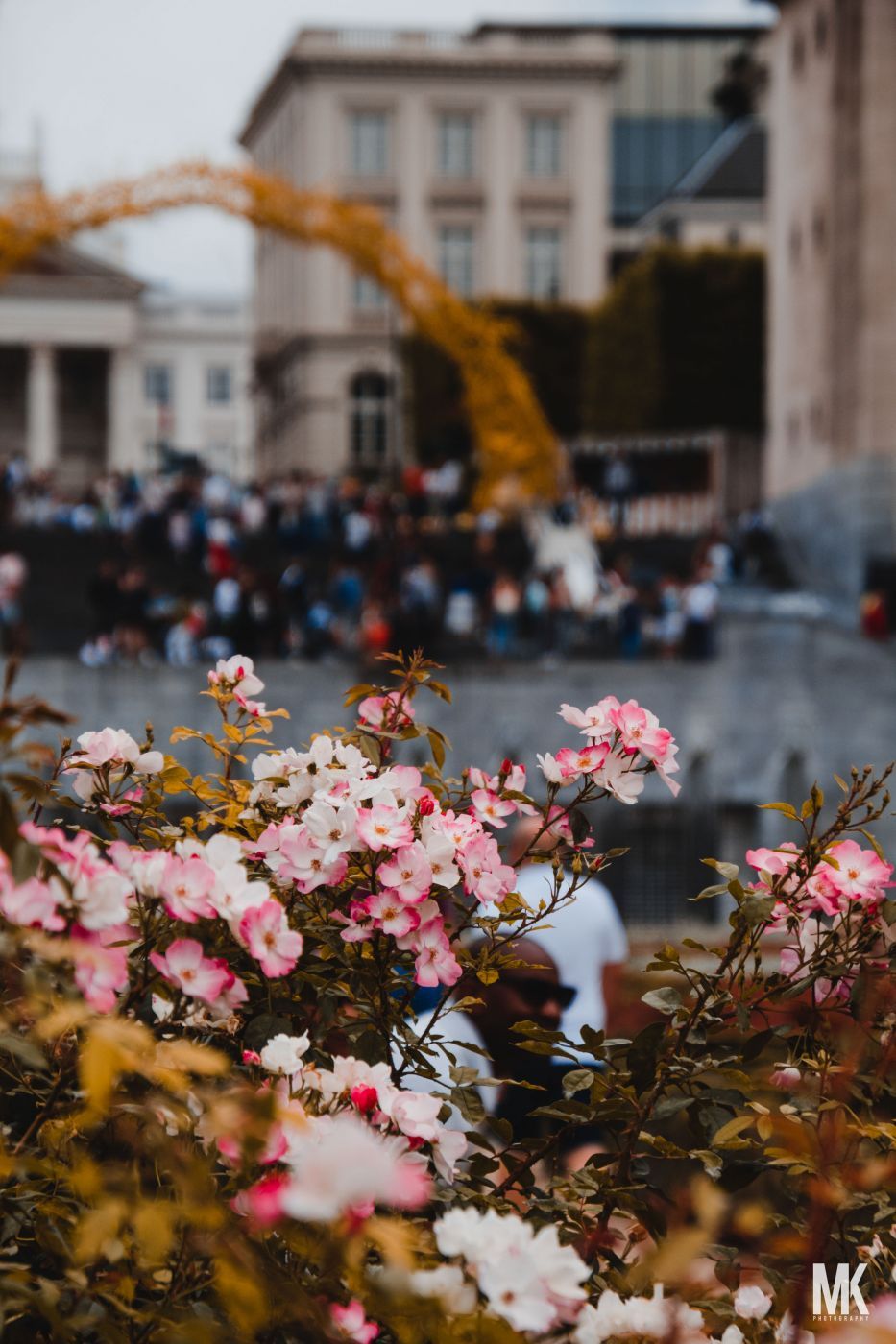 Mont des Arts Garden, Brussels, Belgium