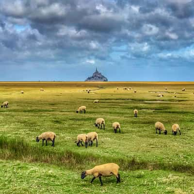 Mont St Michel, France