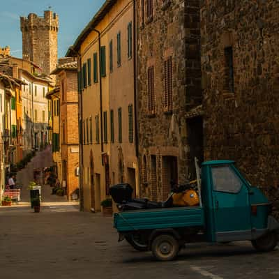 Montalcino Street, Italy