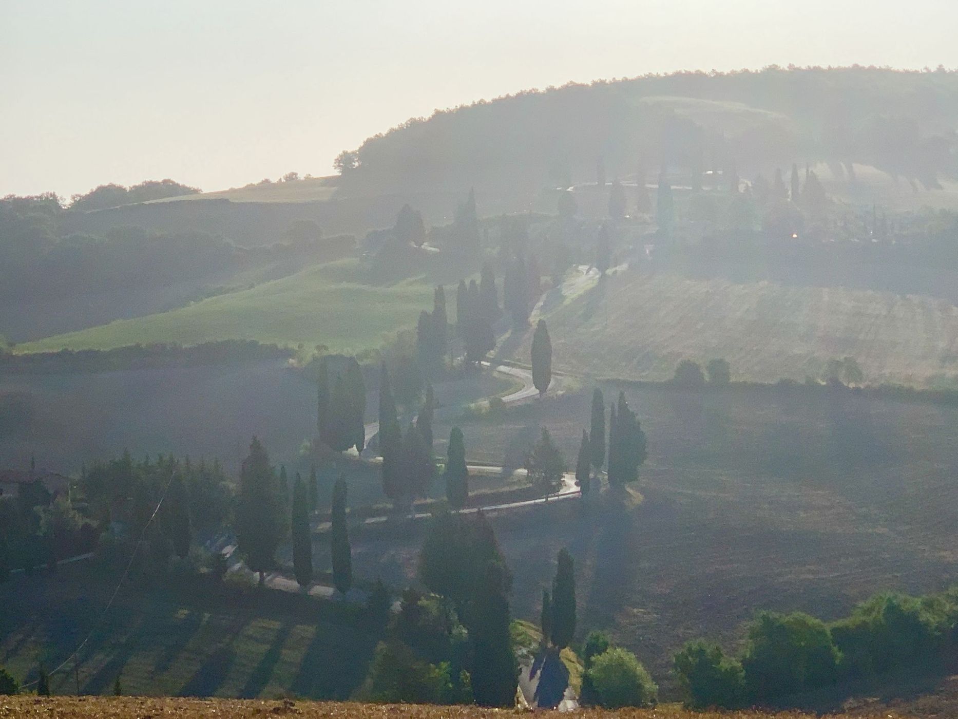 Monticchiello - Strada dei Cipressi, Italy