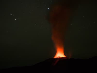 Mount IBU volcano