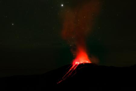 Mount IBU volcano