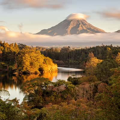 Mount Taranaki view, NZ, New Zealand