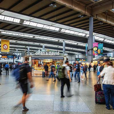 Main Station of Munich, Germany