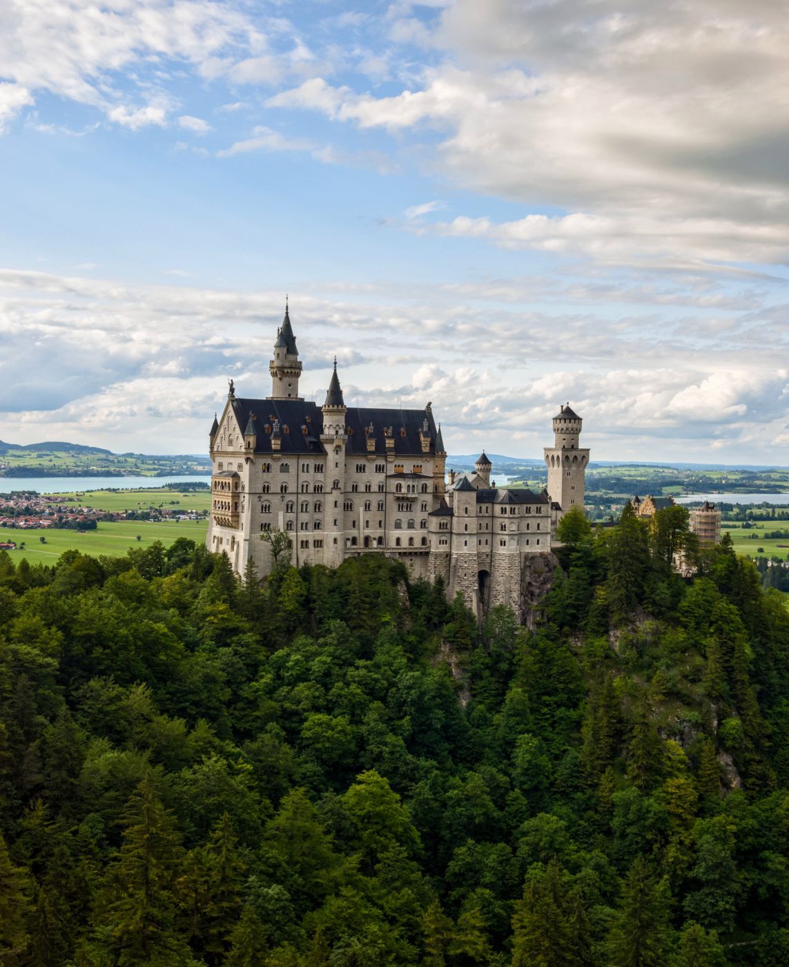 Neuschwanstein Castle from Marienbridge - The classic view, Germany
