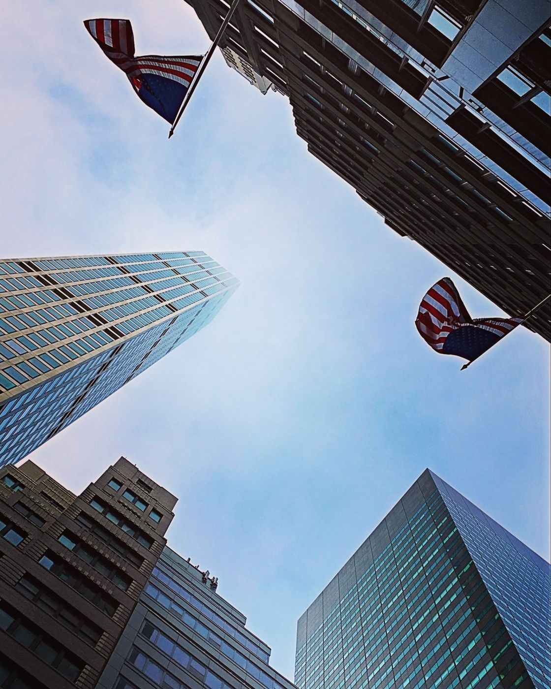 New York sky, USA