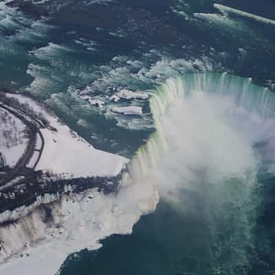 Niagara Falls from the sky, Canada