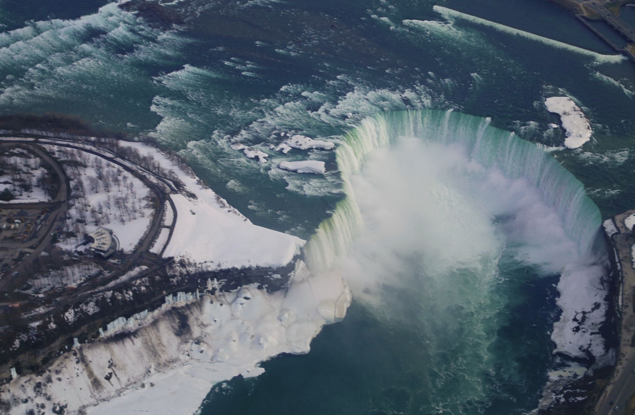 Niagara Falls from the sky, Canada