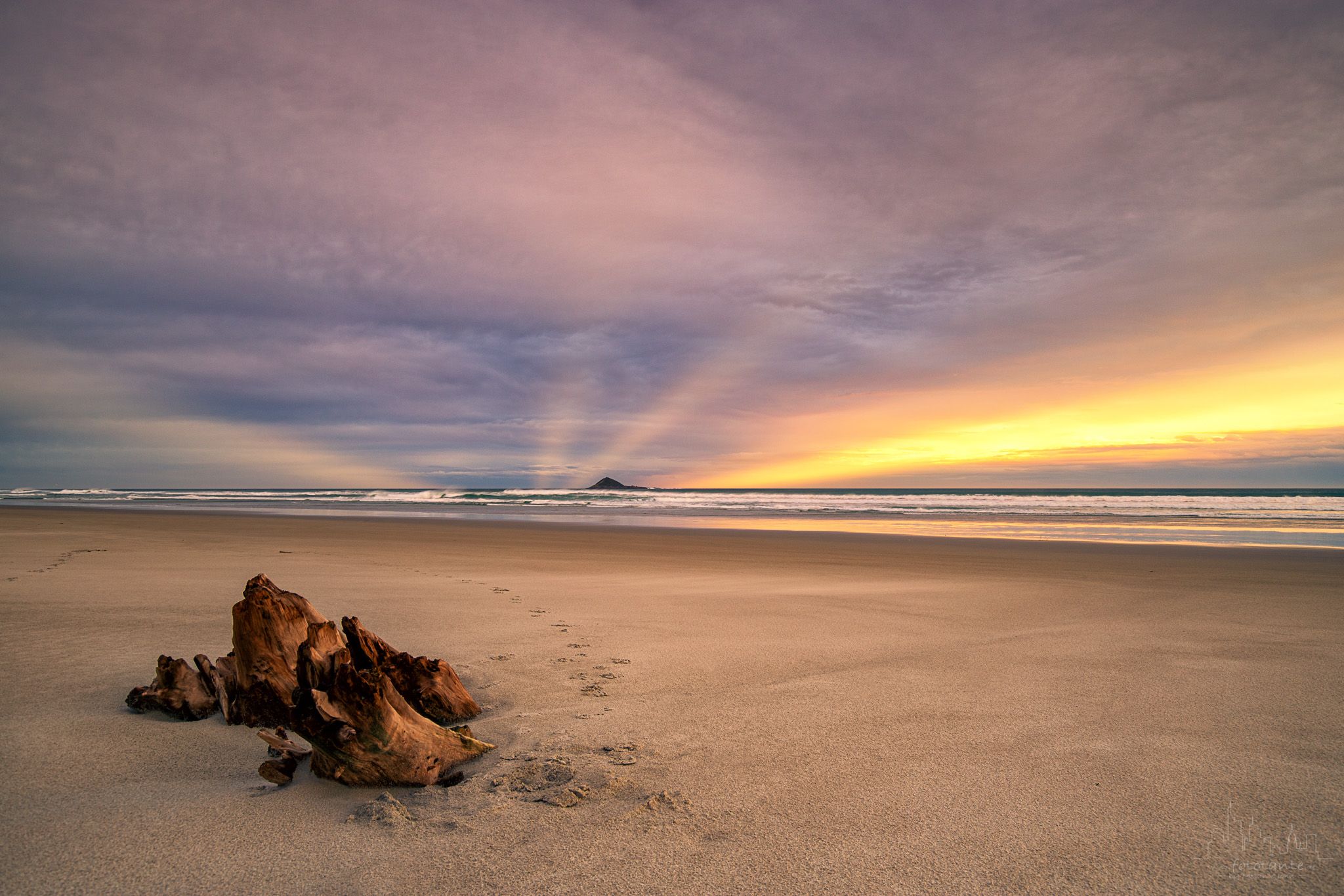 Ocean View Beach, south of Dunedin, New Zealand