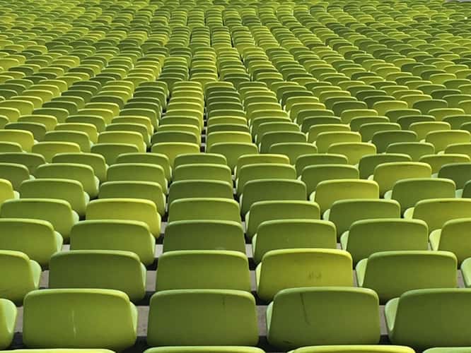 Inside Olympia Stadium, Munich