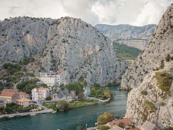 Omis, Cetina River, Croatia