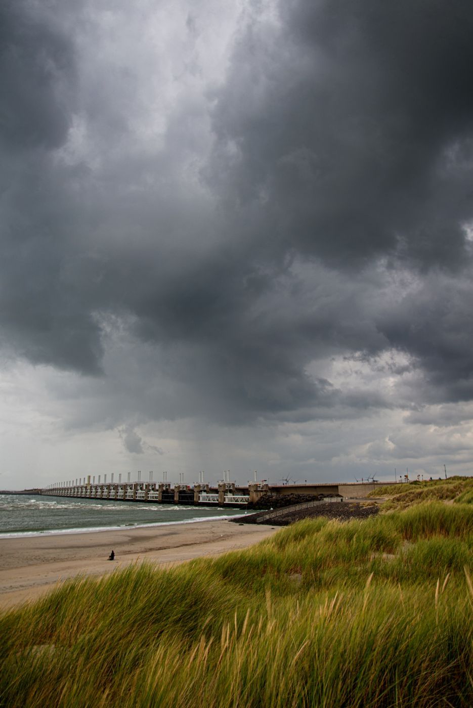 Oosterscheldekering / Oosterschelde brigde (Delta works), Netherlands