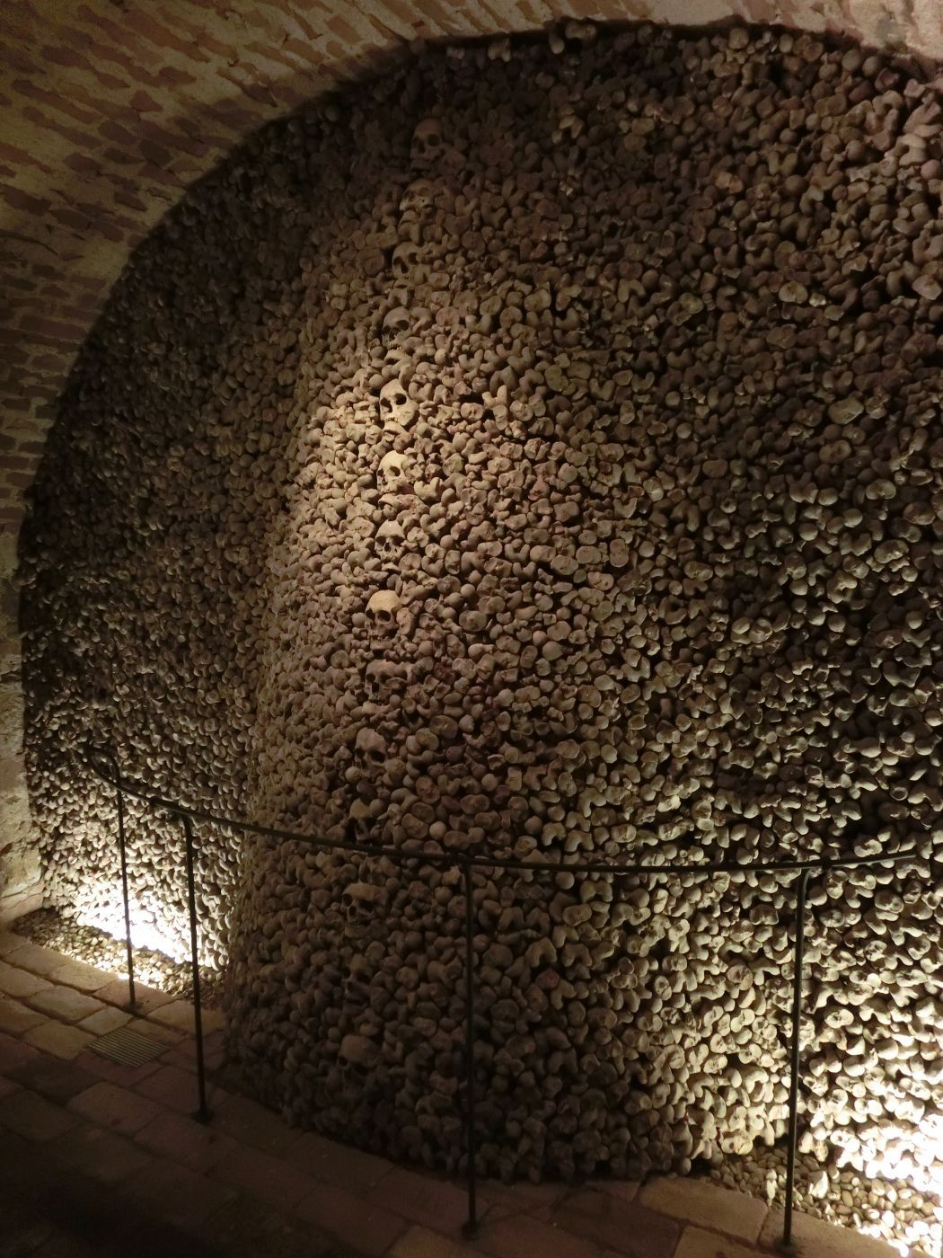 Ossuary underneath the Church of St. James, Czech Republic