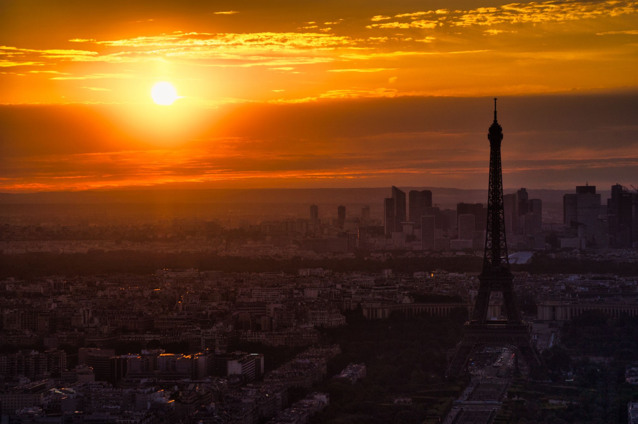 Panoramic terrace of Tour Montparnasse, Paris, France