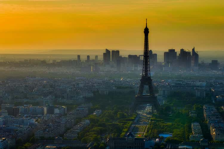 Panoramic terrace of Tour Montparnasse, Paris