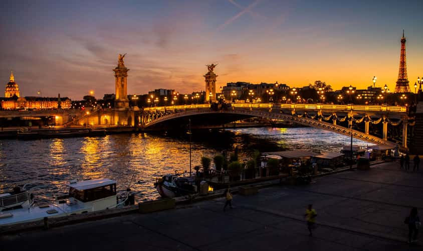 Alexandre III, Invalides and Eiffel Tower, Paris
