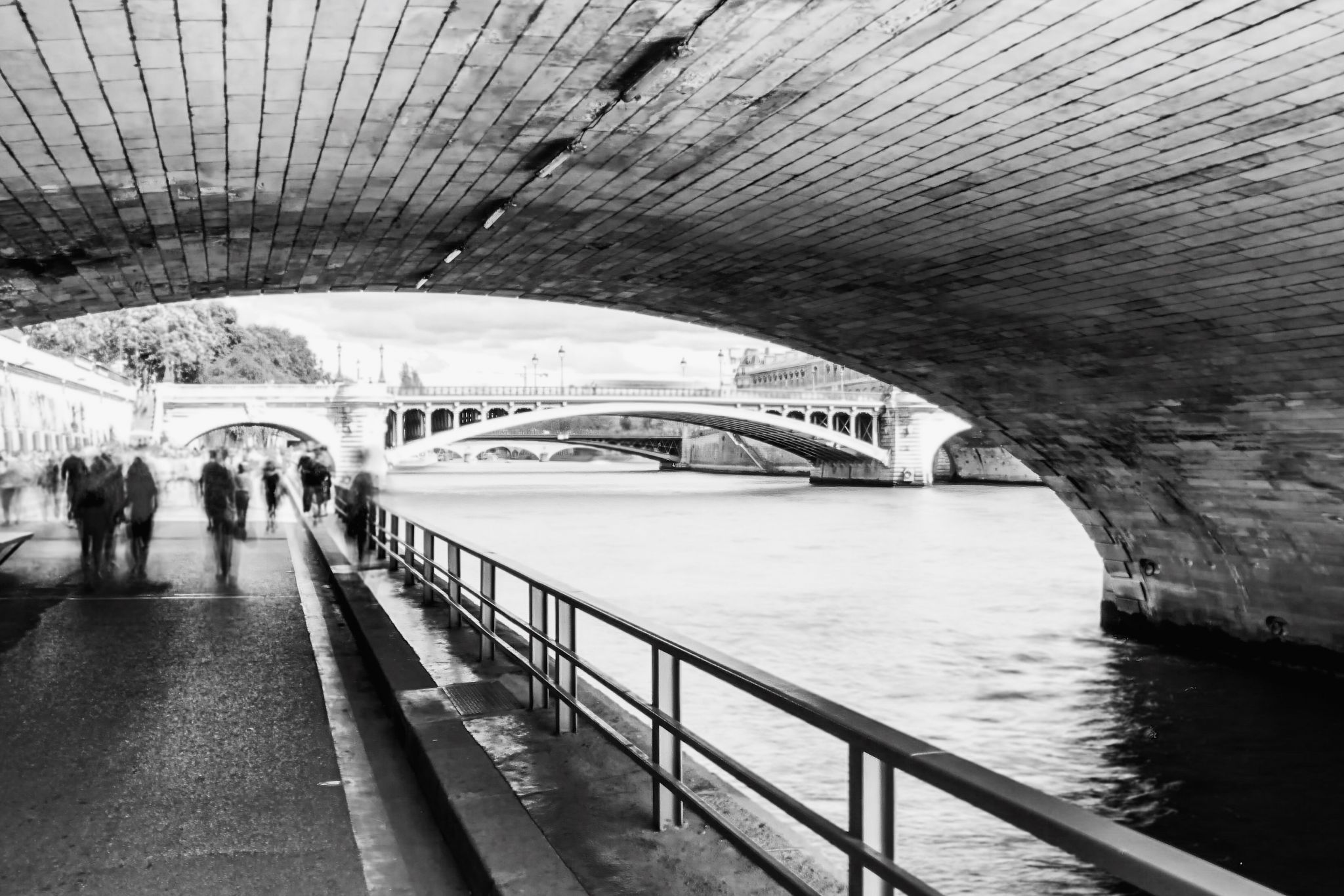 Parisian bridges, France