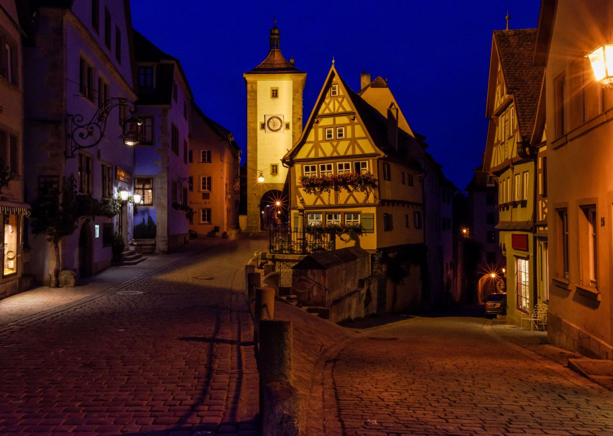 Plönlein, Rothenburg ob der Tauber, Germany