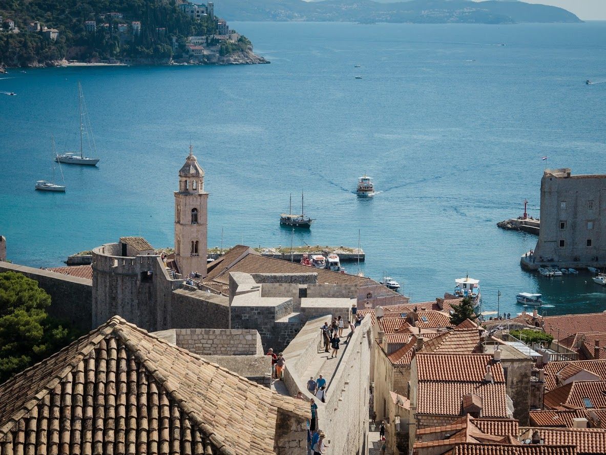 Port in Dubrovnik, Croatia