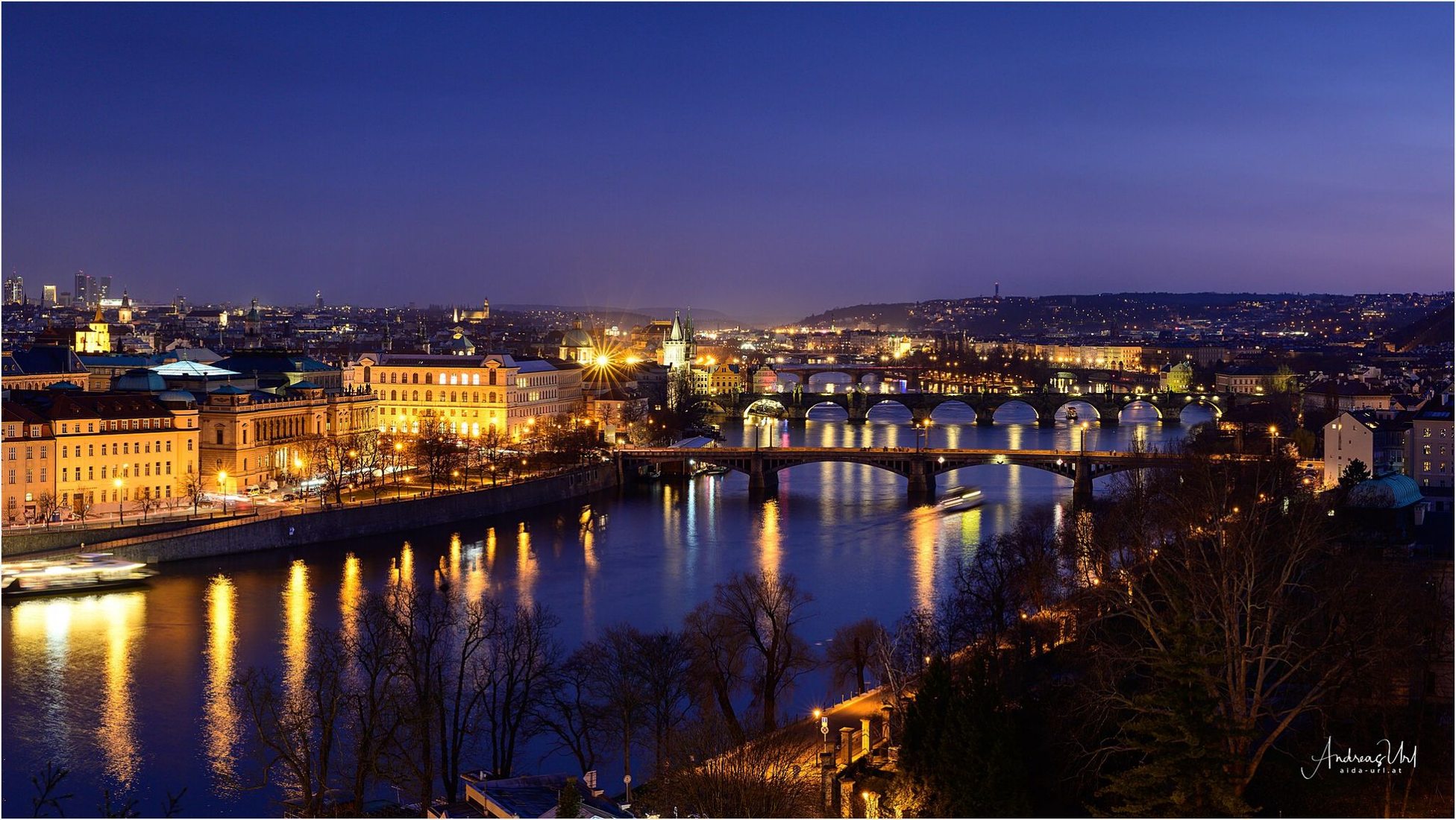 Prague 5 Bridges, Czech Republic