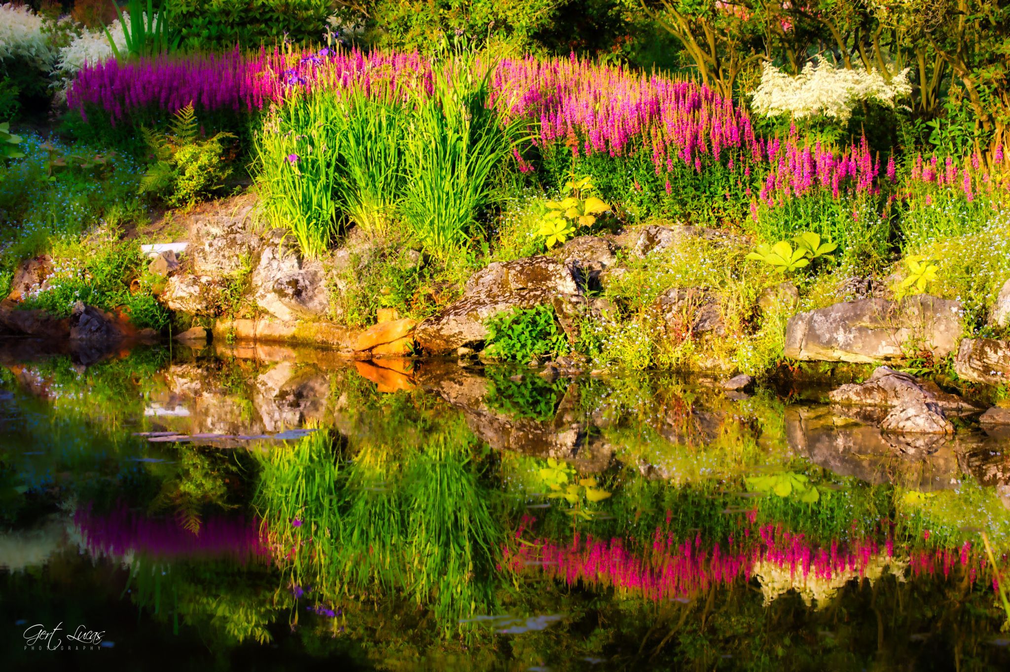 Provincial gardens of Huizingen, Belgium