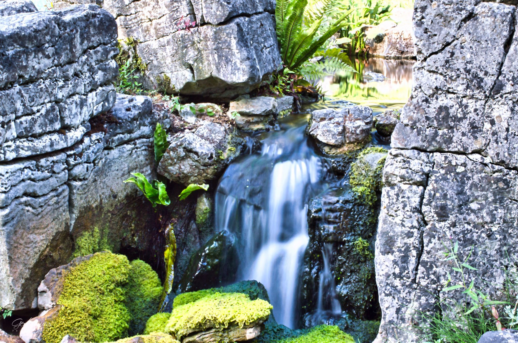 Provincial gardens of Huizingen, Belgium
