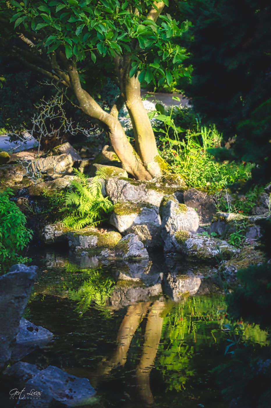 Provincial gardens of Huizingen, Belgium