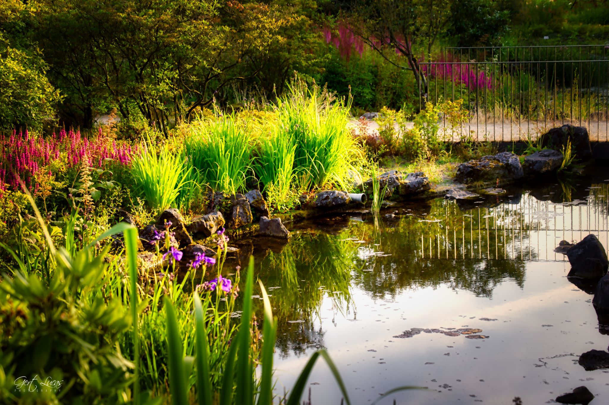 Provincial gardens of Huizingen, Belgium