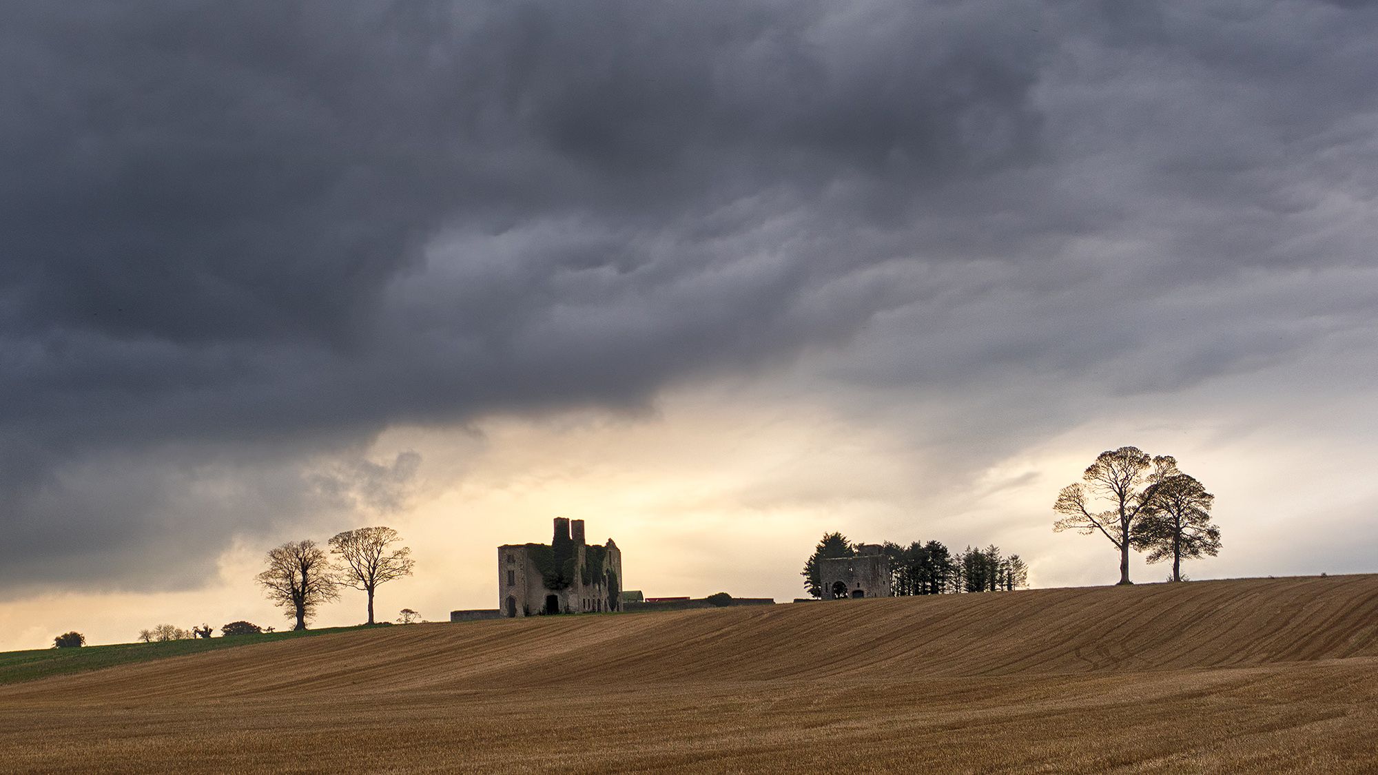 Rathcoffey Moonset, Ireland