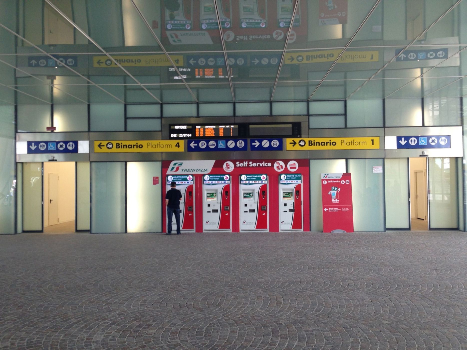 Reggio Emilia AV Mediopadana Railway Station, Italy