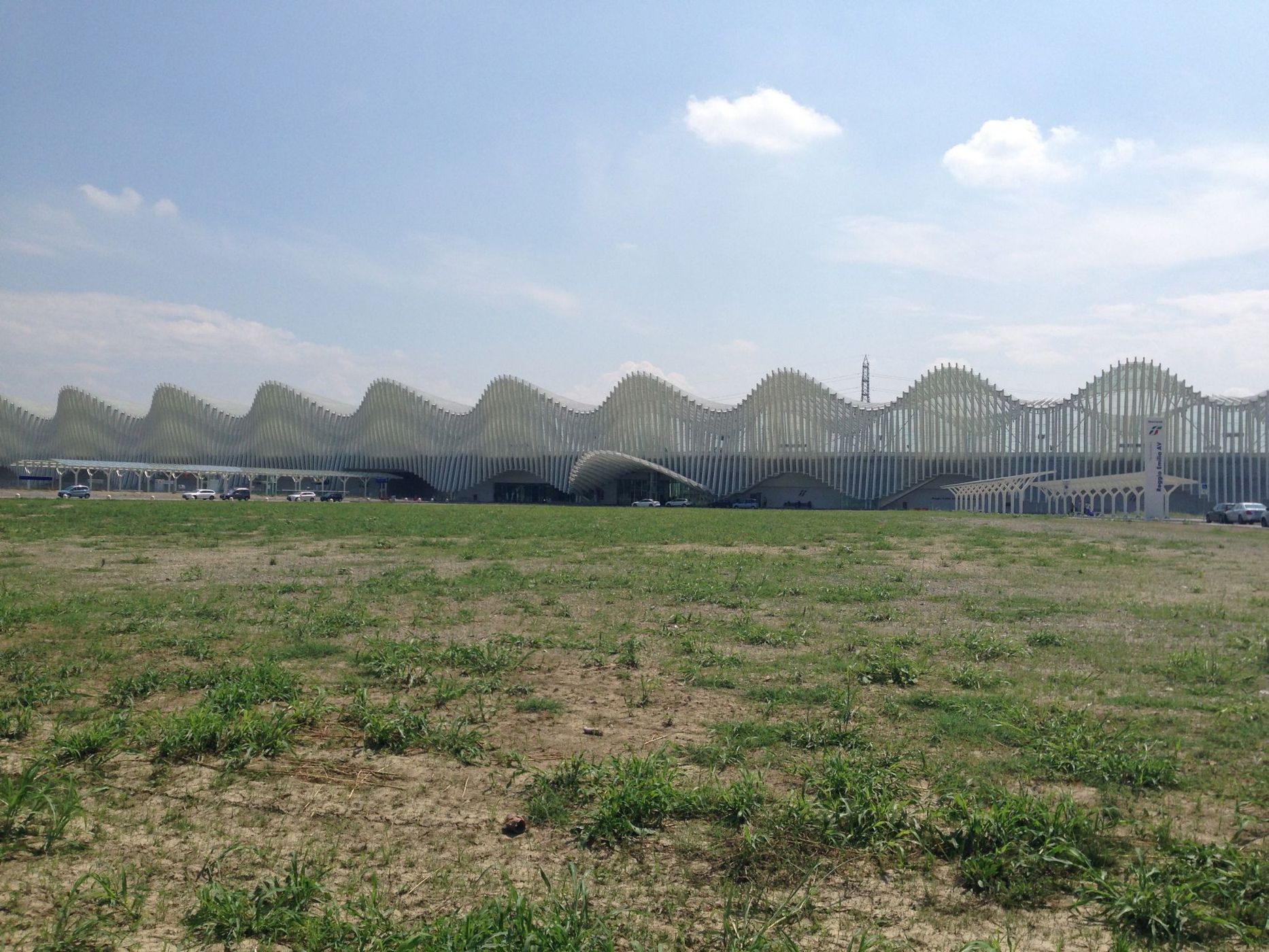 Reggio Emilia AV Mediopadana Railway Station, Italy