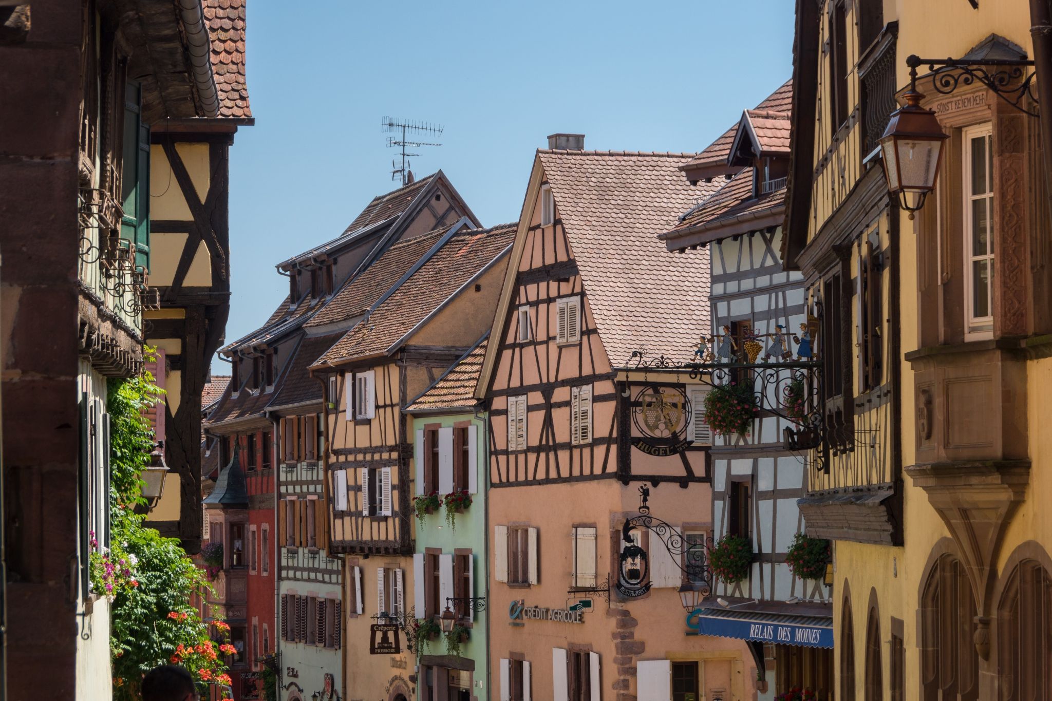 Riquewihr, Rue du Générale de Gaulle, France