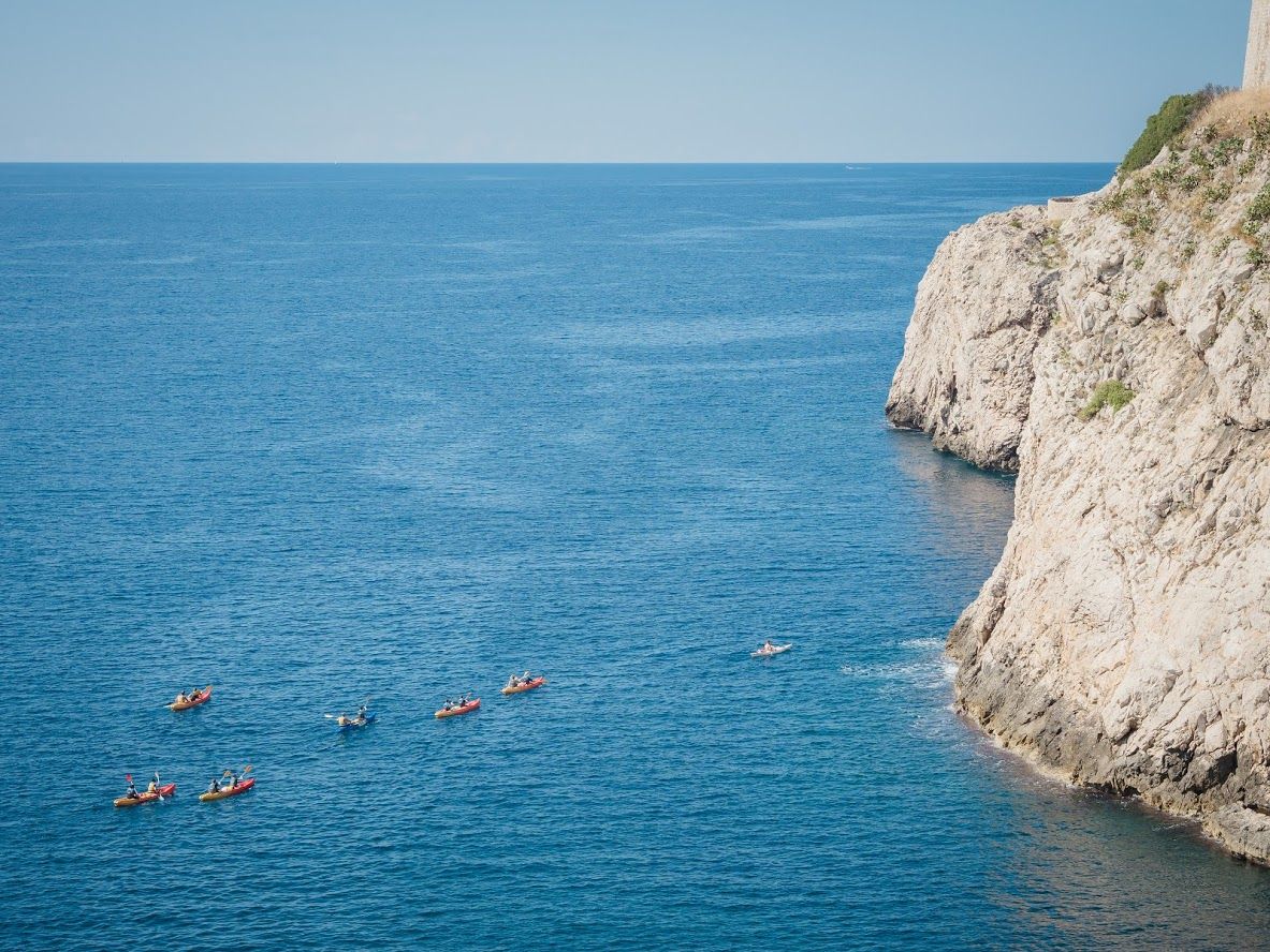Rocks in Dubrovnik, Croatia