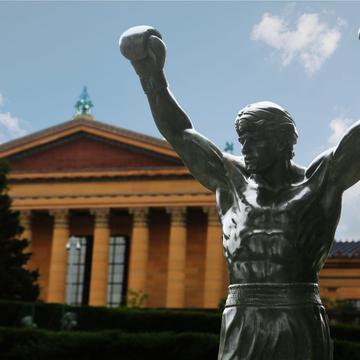 Rocky statue, USA