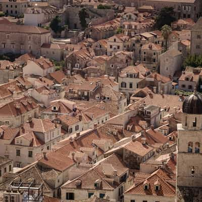 Roofs of Dubrovnik, Croatia