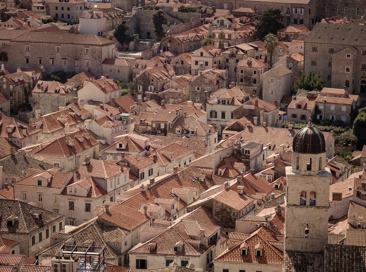 Roofs of Dubrovnik, Croatia