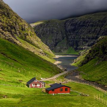 Saksun Lagoon, Faroe Islands