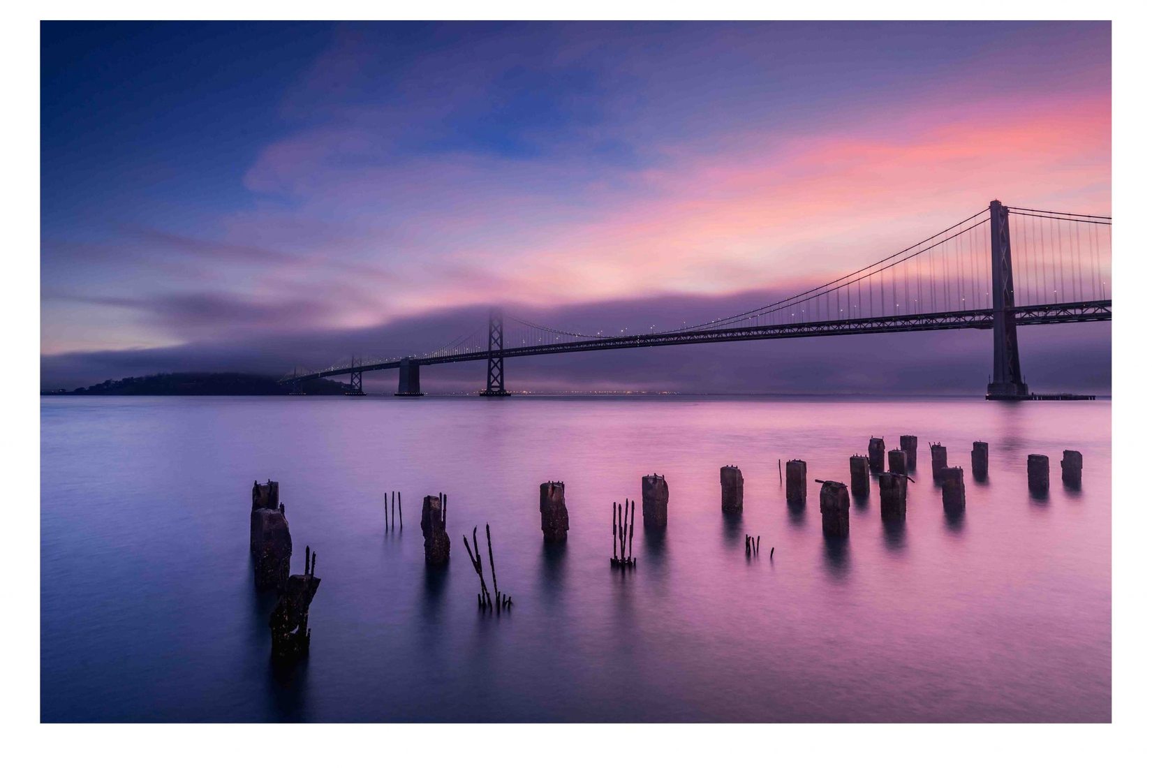 San Francisco Bay Bridge, Embarcadero, CA, USA