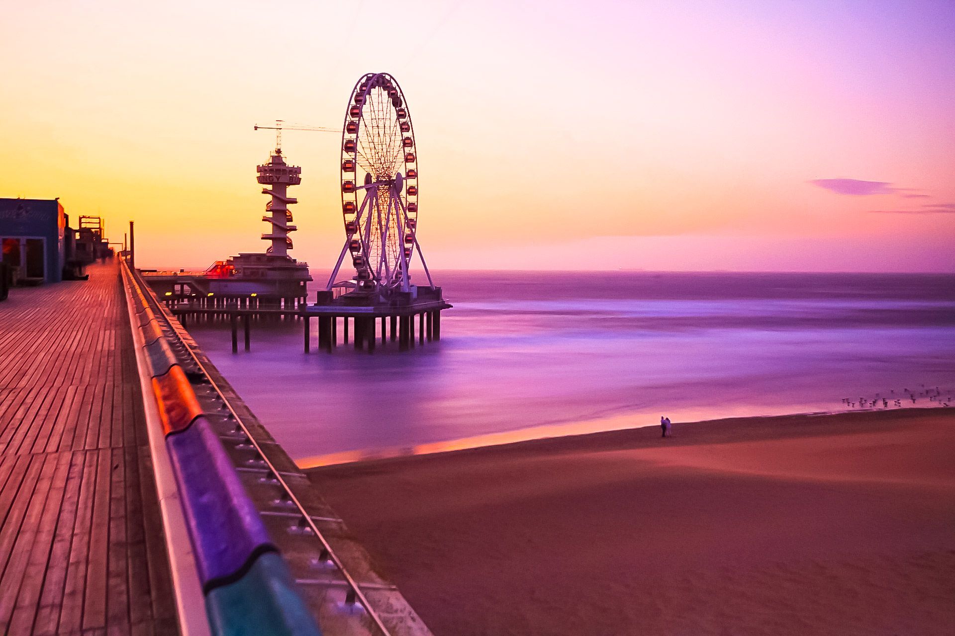 Scheveningen pier, Netherlands